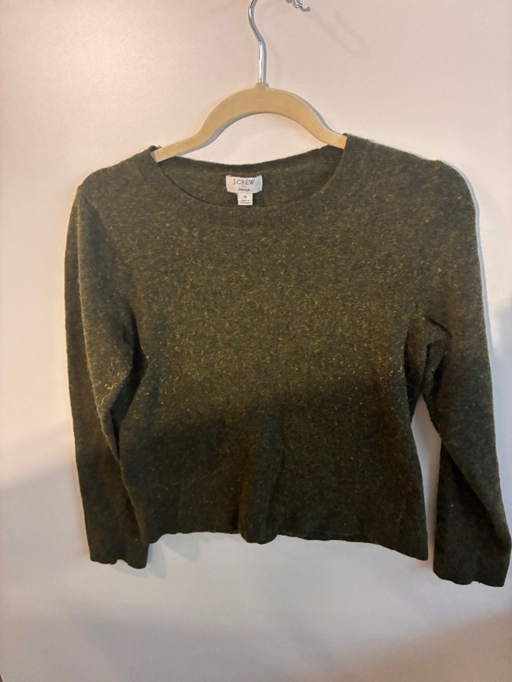 J.Crew Teddie Green
